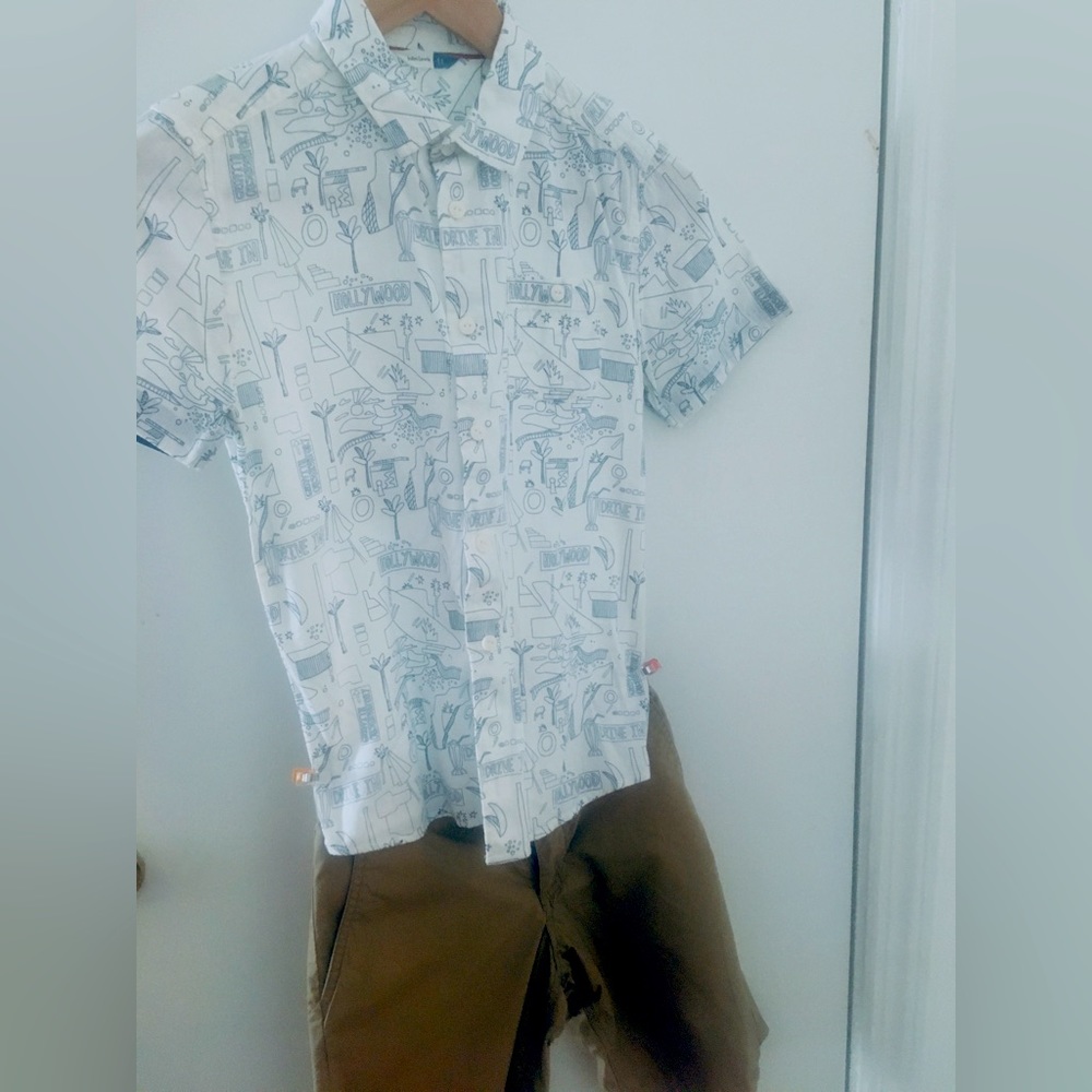 John Lewis Tailored shirt and short set - aged 11-12 yrs